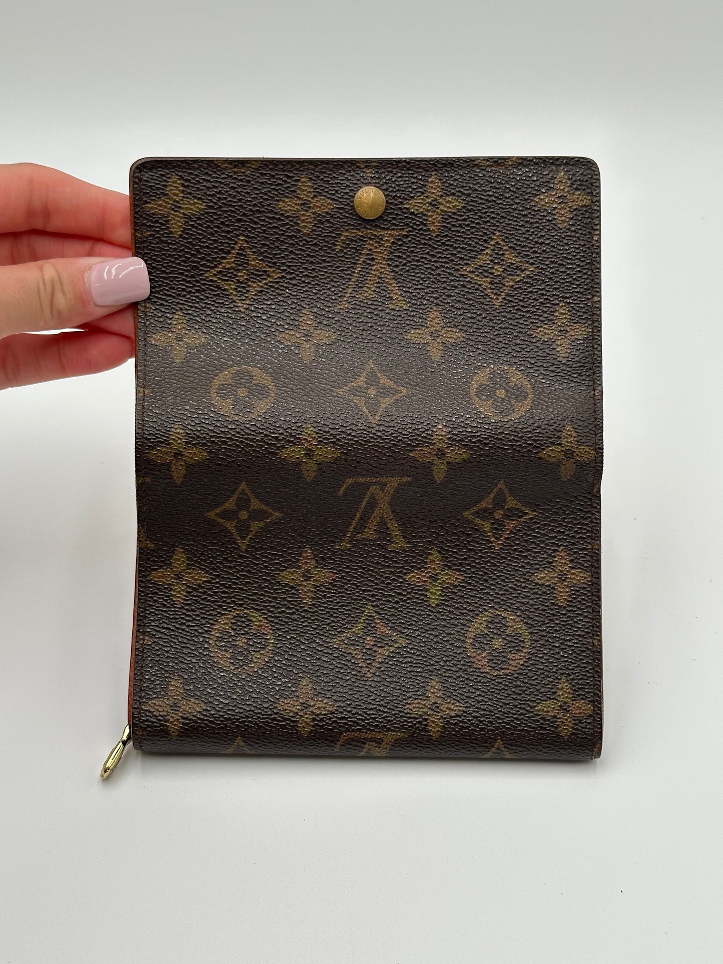 Authentic Louis Vuitton 1999 Monogram Pochette Accessoires Crossbody +1995 Mono Wallet