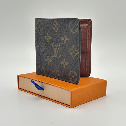 Authentic Louis Vuitton 1992 Monogram Men's Bifold Wallet