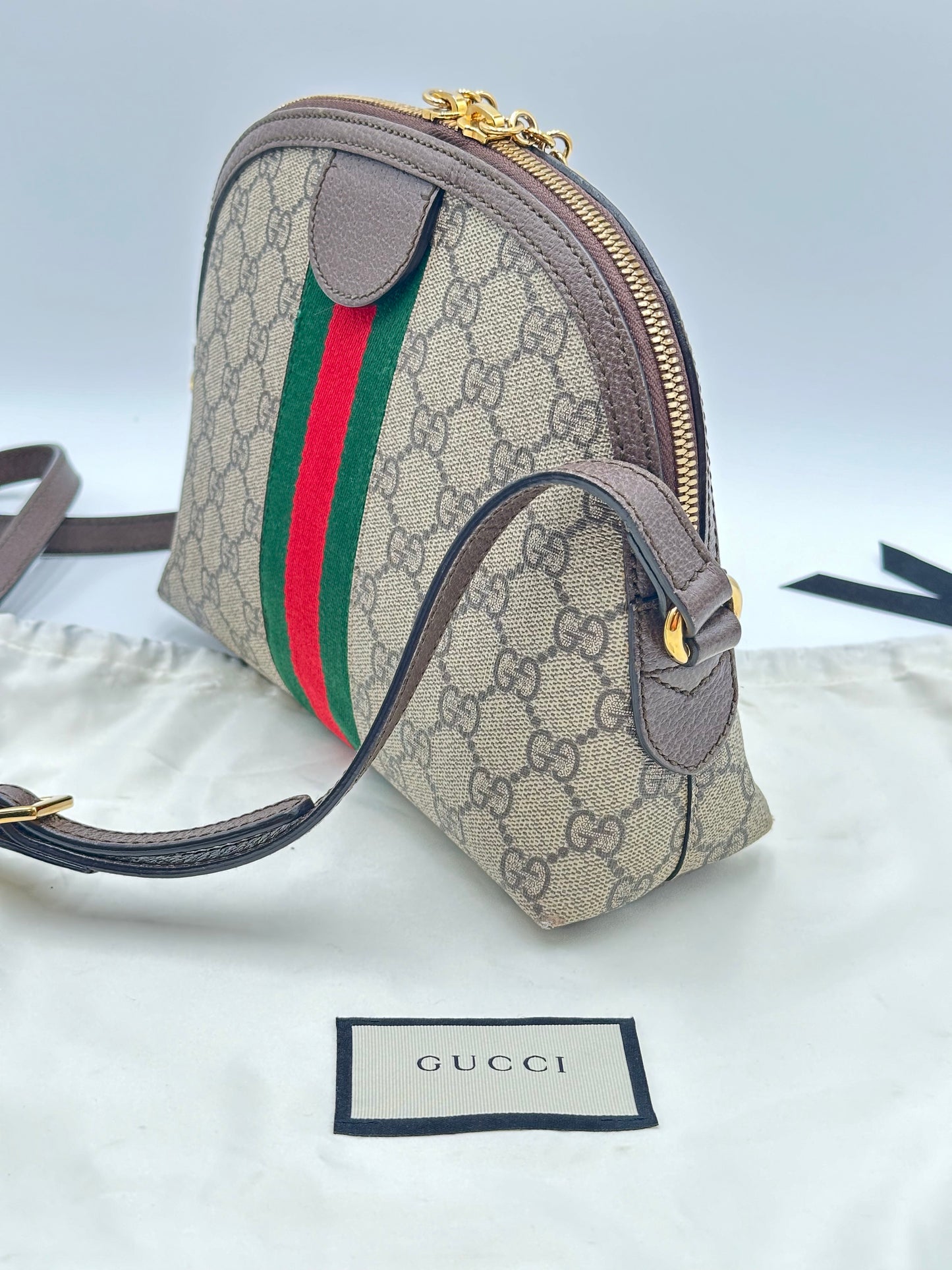 Authentic GUCCI GG Ophidia Small Shoulder Bag