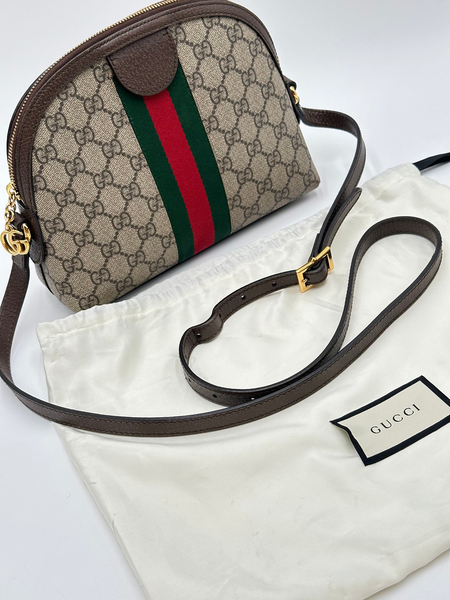 Authentic GUCCI GG Ophidia Small Shoulder Bag