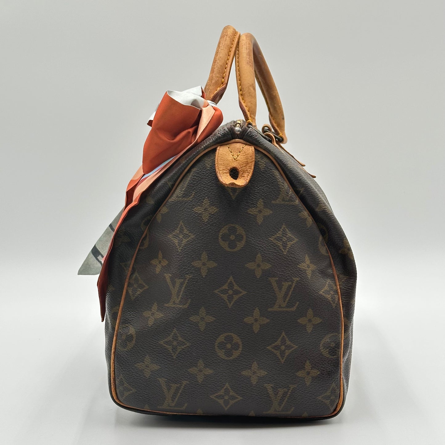 Authentic Louis Vuitton 1989 Monogram Speedy 30 Handbag