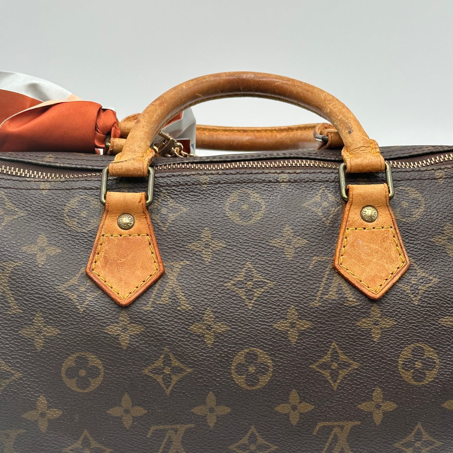 Authentic Louis Vuitton 1989 Monogram Speedy 30 Handbag