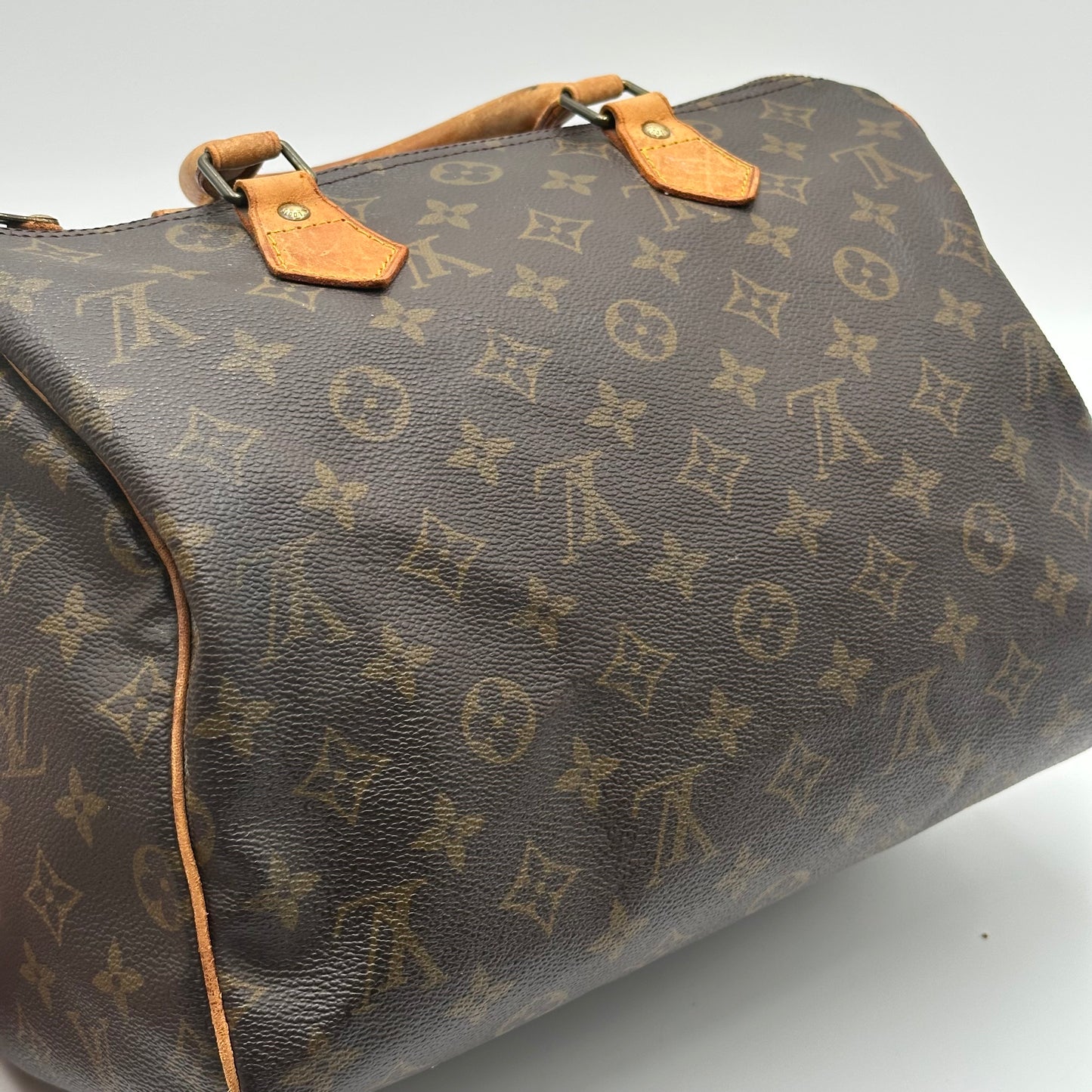 Authentic Louis Vuitton 1989 Monogram Speedy 30 Handbag