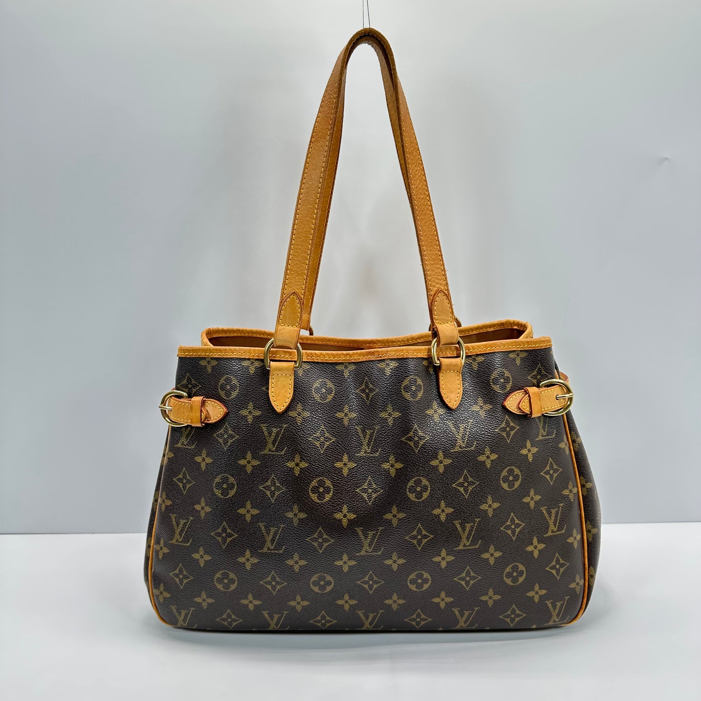 Authentic 2005 Louis Vuitton Monogram Batignolles Horizontal Tote