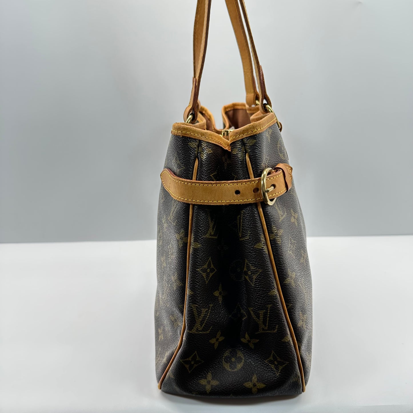 Authentic 2005 Louis Vuitton Monogram Batignolles Horizontal Tote