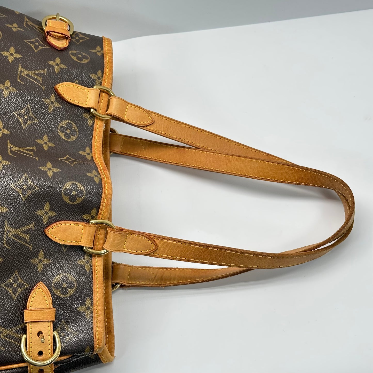 Authentic 2005 Louis Vuitton Monogram Batignolles Horizontal Tote