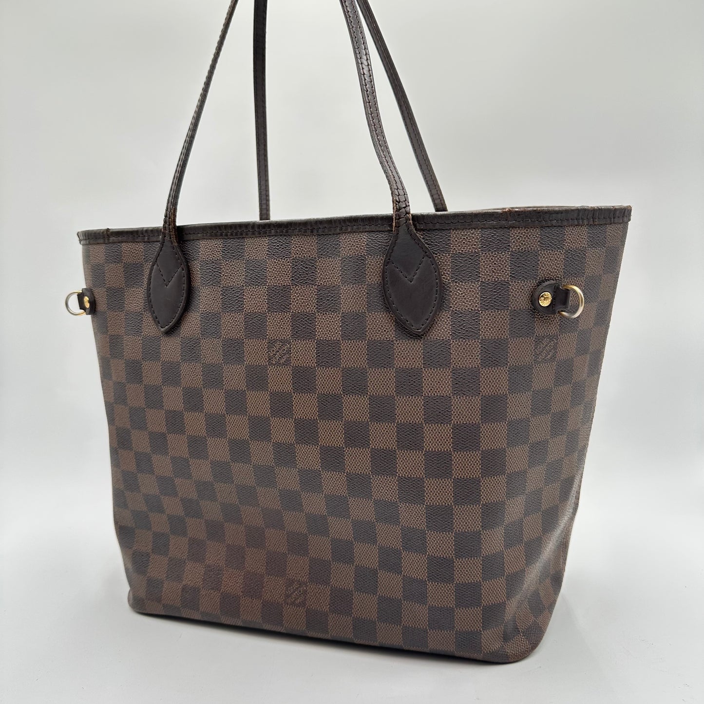 2008 Authentic Louis Vuitton Damier Ebene Neverfull MM