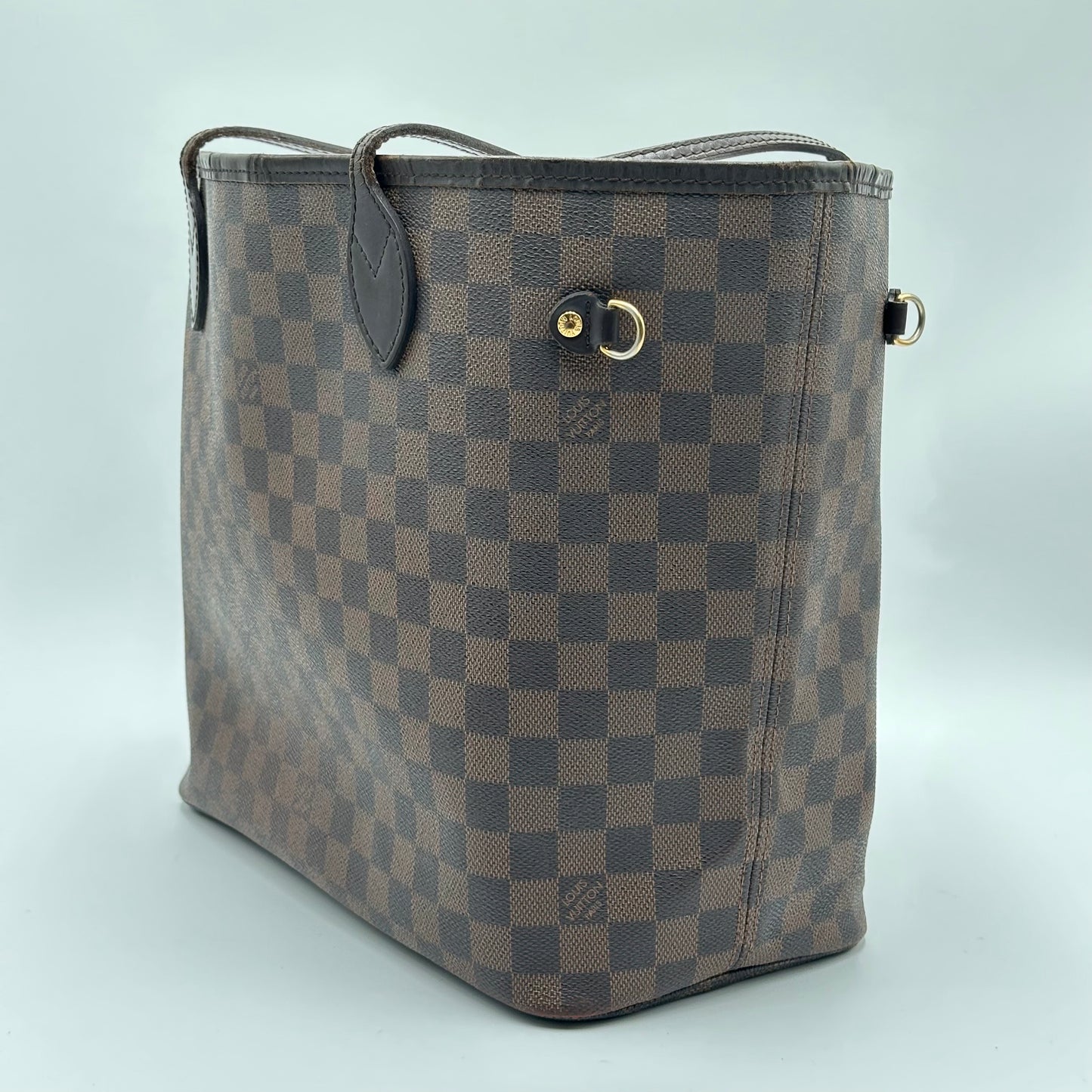 2008 Authentic Louis Vuitton Damier Ebene Neverfull MM