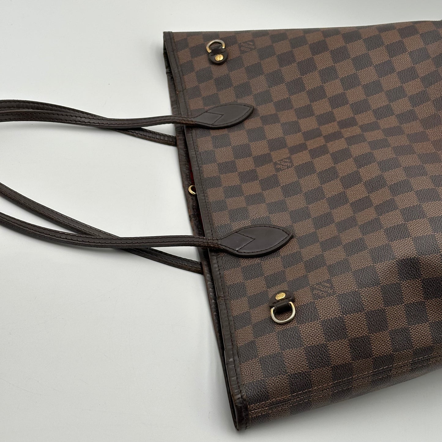 2008 Authentic Louis Vuitton Damier Ebene Neverfull MM