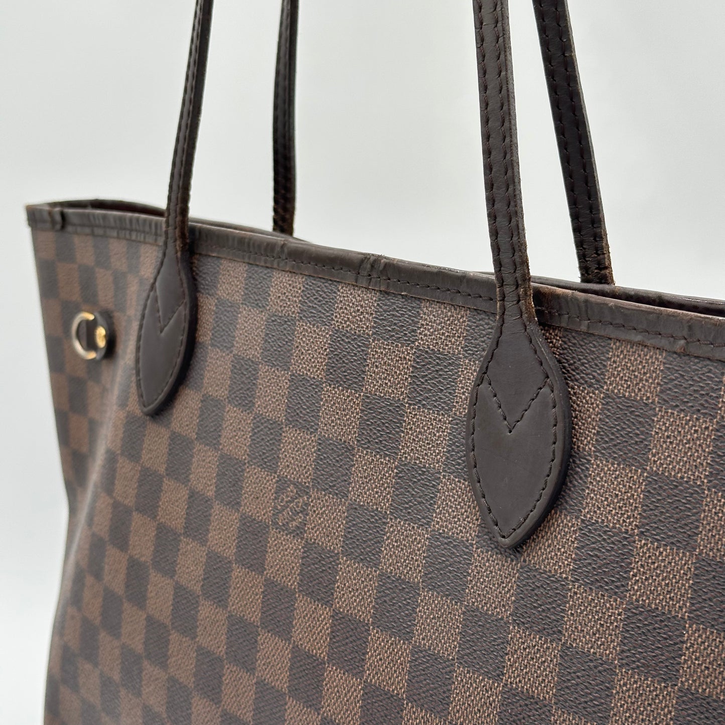 2008 Authentic Louis Vuitton Damier Ebene Neverfull MM