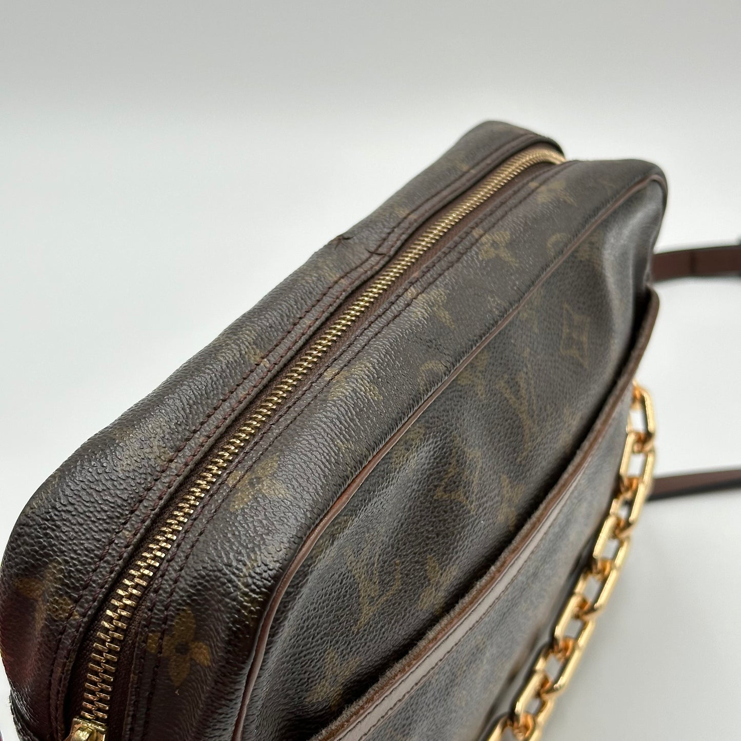 Authentic Louis Vuitton 1990 Monogram Trocadero Crossbody