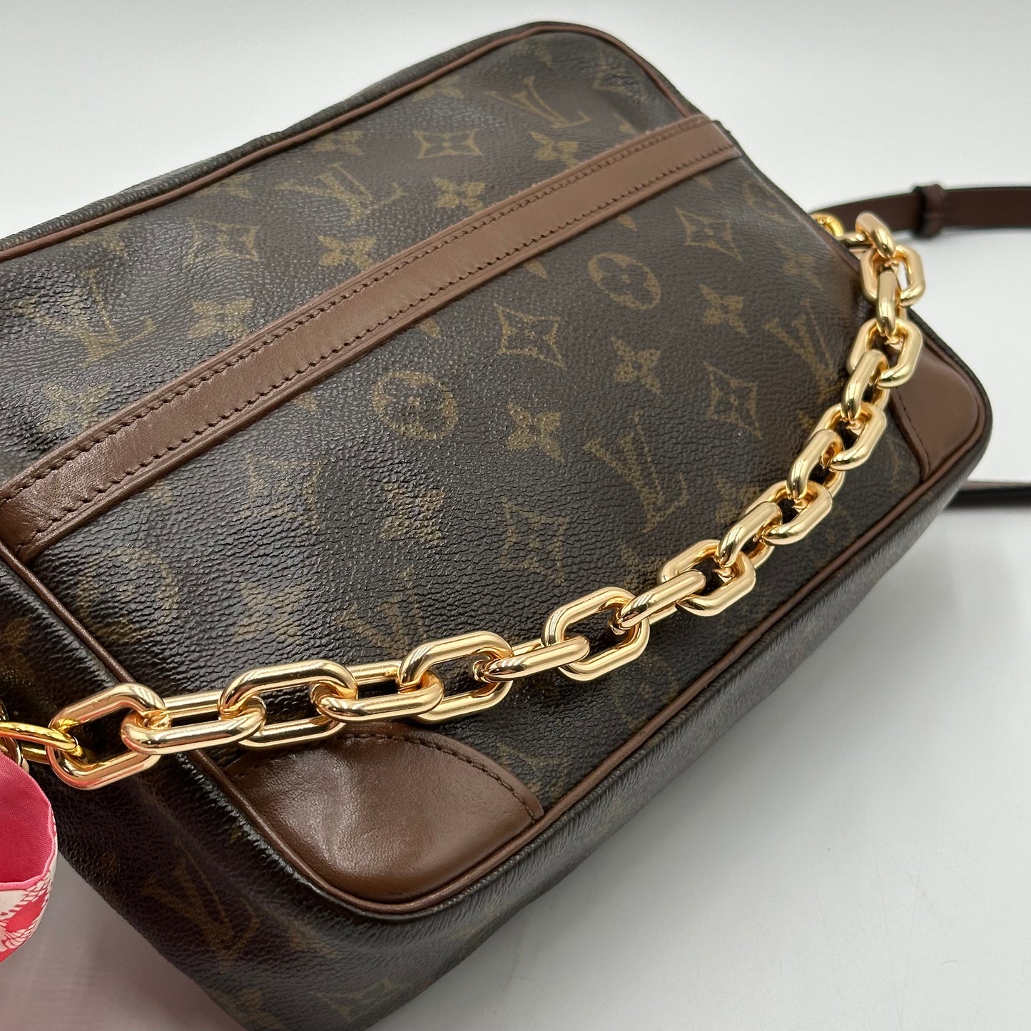 Authentic Louis Vuitton 1990 Monogram Trocadero Crossbody