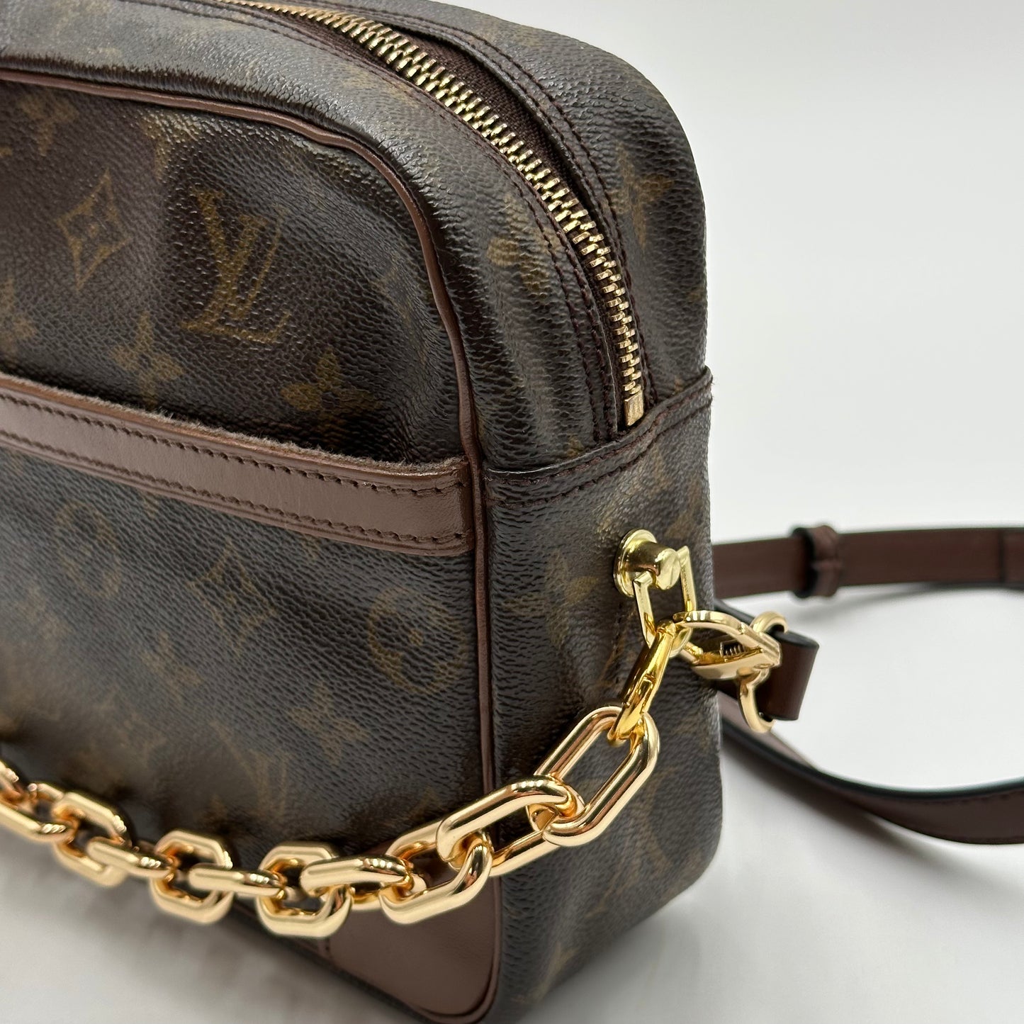 Authentic Louis Vuitton 1990 Monogram Trocadero Crossbody