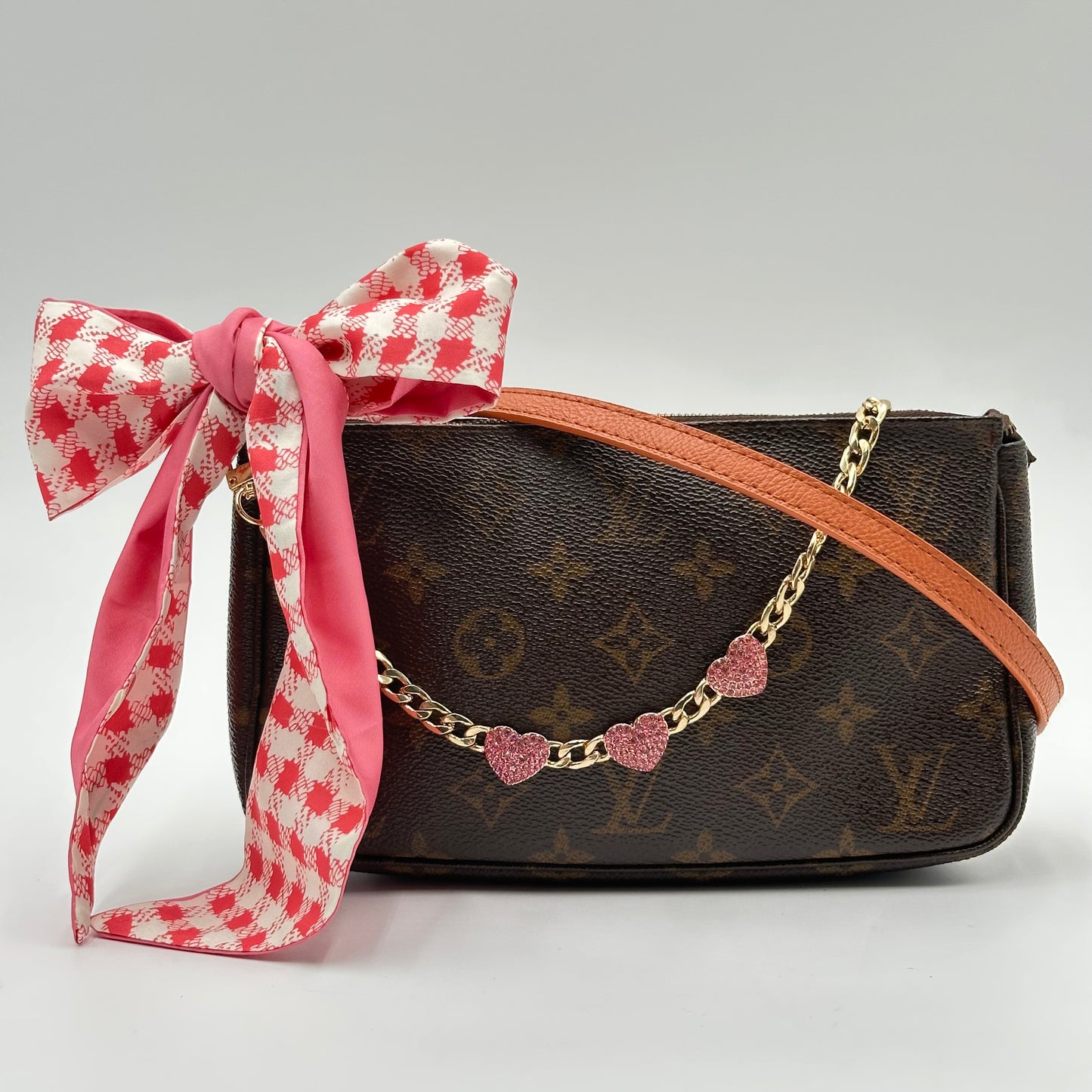 Authentic Louis Vuitton 2000 Monogram Pochette Accessoires Crossbody