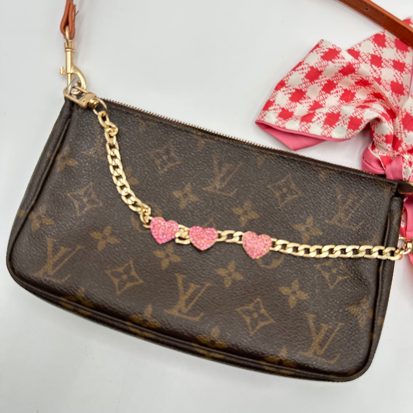 Authentic Louis Vuitton 2000 Monogram Pochette Accessoires Crossbody