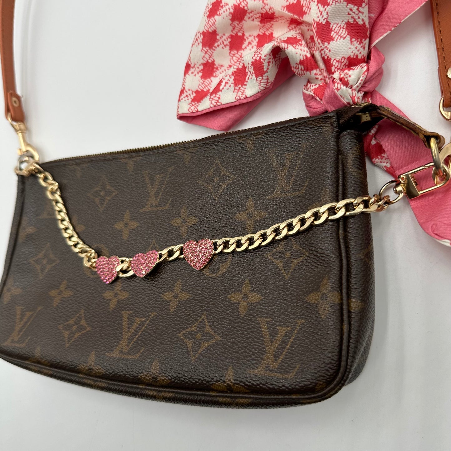 Authentic Louis Vuitton 2000 Monogram Pochette Accessoires Crossbody