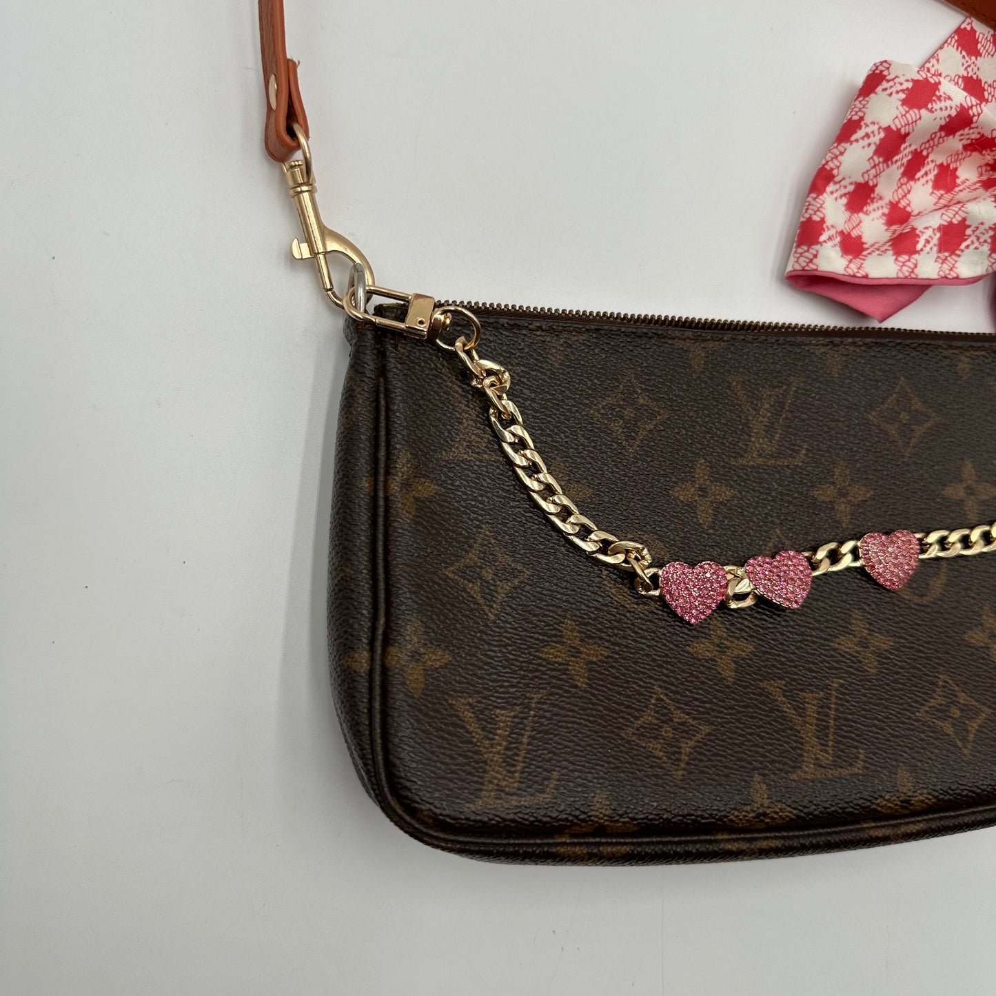 Authentic Louis Vuitton 2000 Monogram Pochette Accessoires Crossbody