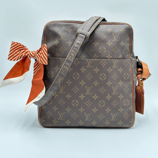 Authentic Louis Vuitton 𝑴𝒐𝒏𝒐𝒈𝒓𝒂𝒎 𝑴𝒂𝒓𝒄𝒆𝒂𝒖 𝑮𝑴 𝑺𝒉𝒐𝒖𝒍𝒅𝒆𝒓 𝑩𝒂𝒈