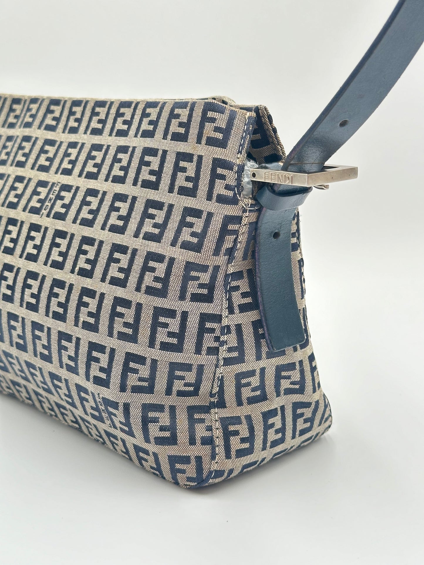 Authentic FENDI Zucchino Canvas Handbag