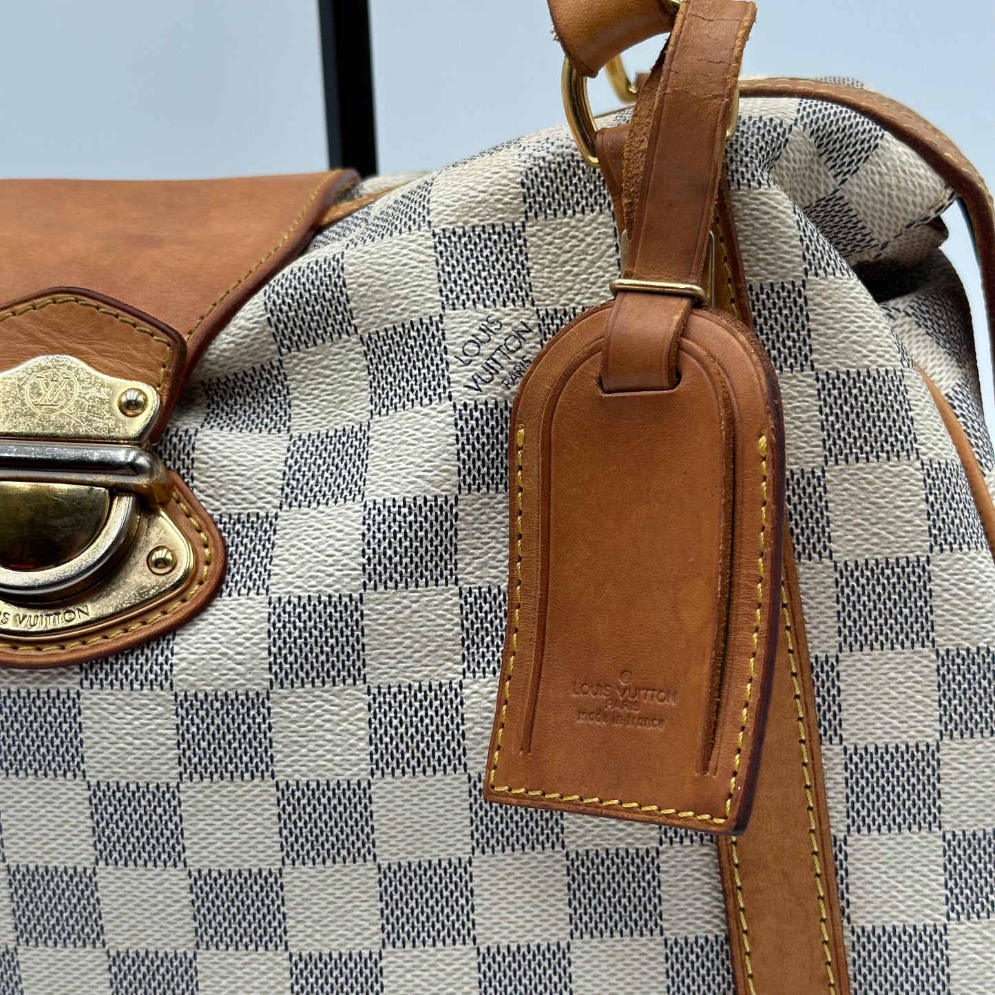 Authentic Louis Vuitton 2012 Damier Azur Estrella GM