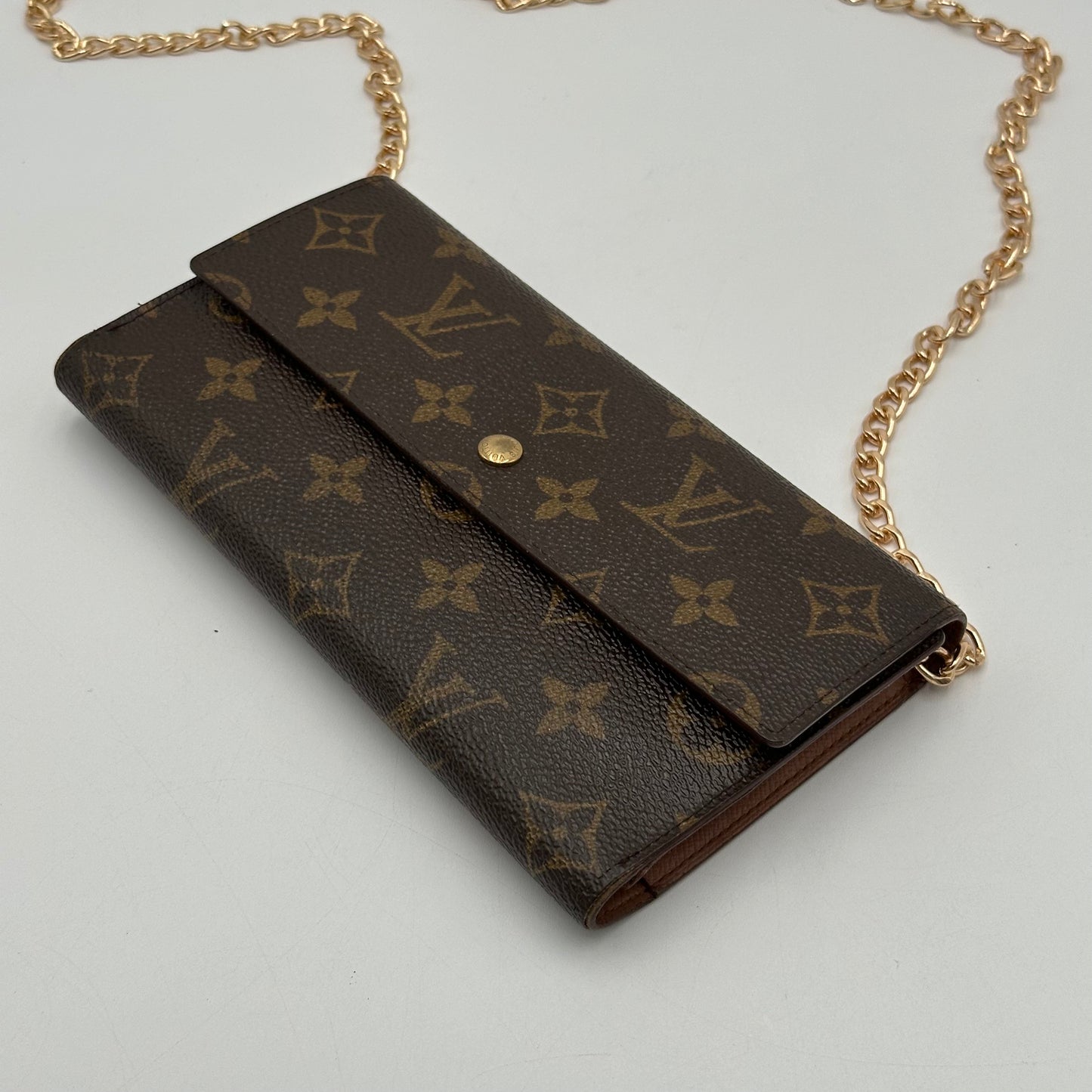 Authentic 1997 Louis Vuitton Monogram Trifold Wallet Crossbody