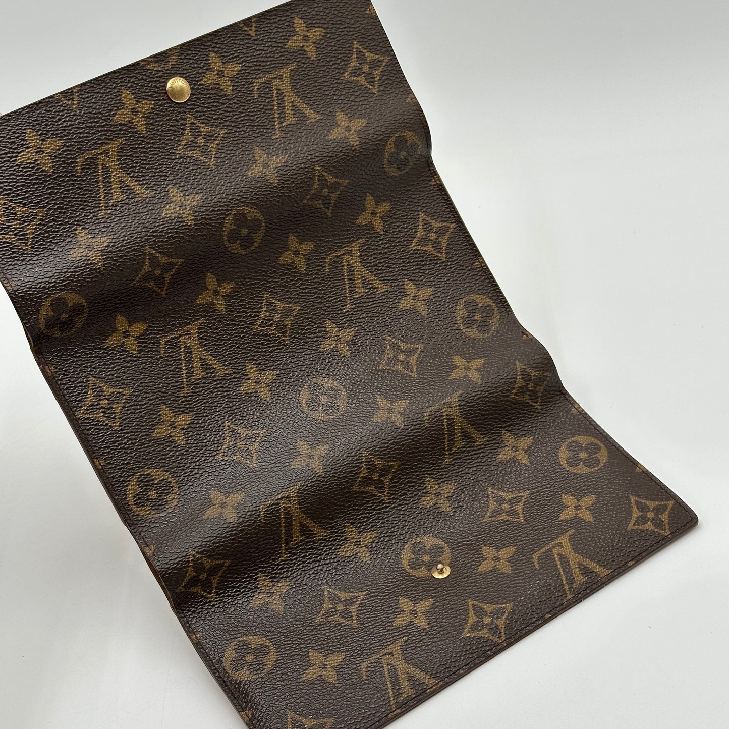 Authentic 1997 Louis Vuitton Monogram Trifold Wallet Crossbody