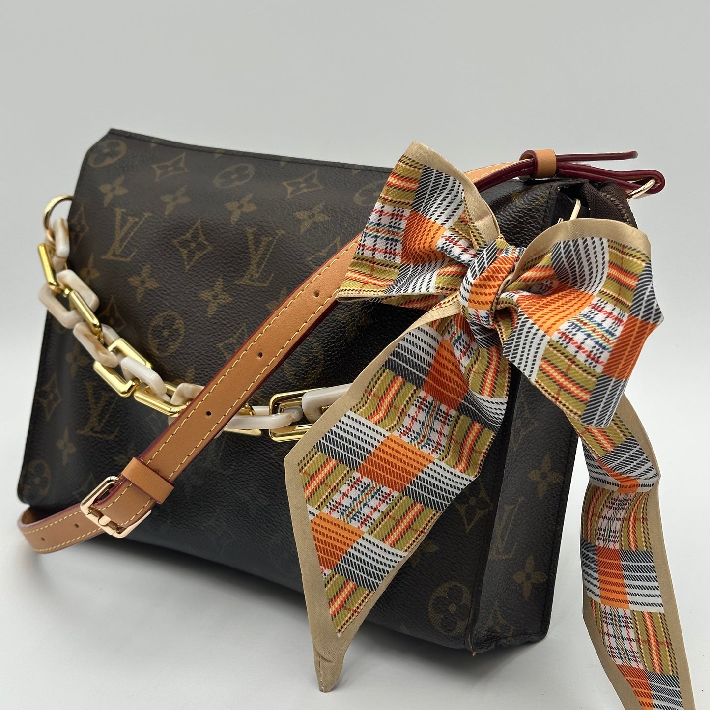 Authentic Louis Vuitton 𝑴𝒐𝒏𝒐𝒈𝒓𝒂𝒎 𝑻𝒐𝒊𝒍𝒆𝒕𝒓𝒚 26 𝑷𝒐𝒖𝒄𝒉 𝑪𝒓𝒐𝒔𝒔𝒃𝒐𝒅𝒚