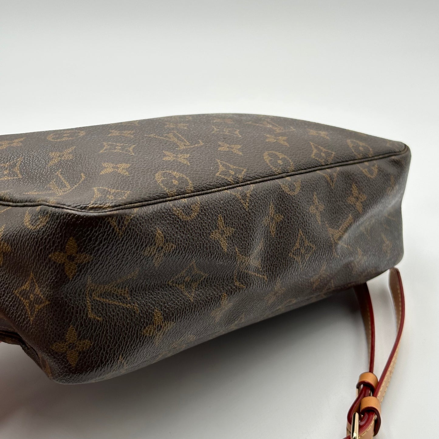 Authentic Louis Vuitton 1990 Monogram Trousse Crossbody