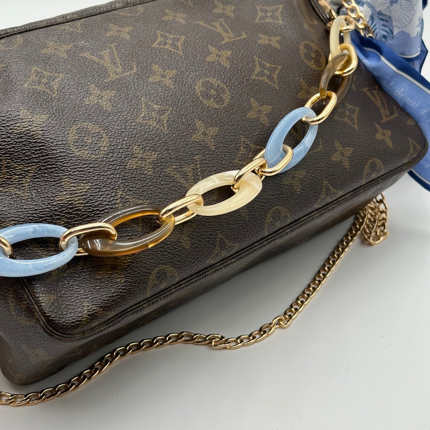 Authentic Louis Vuitton 1996 Monogram Trousse Crossbody