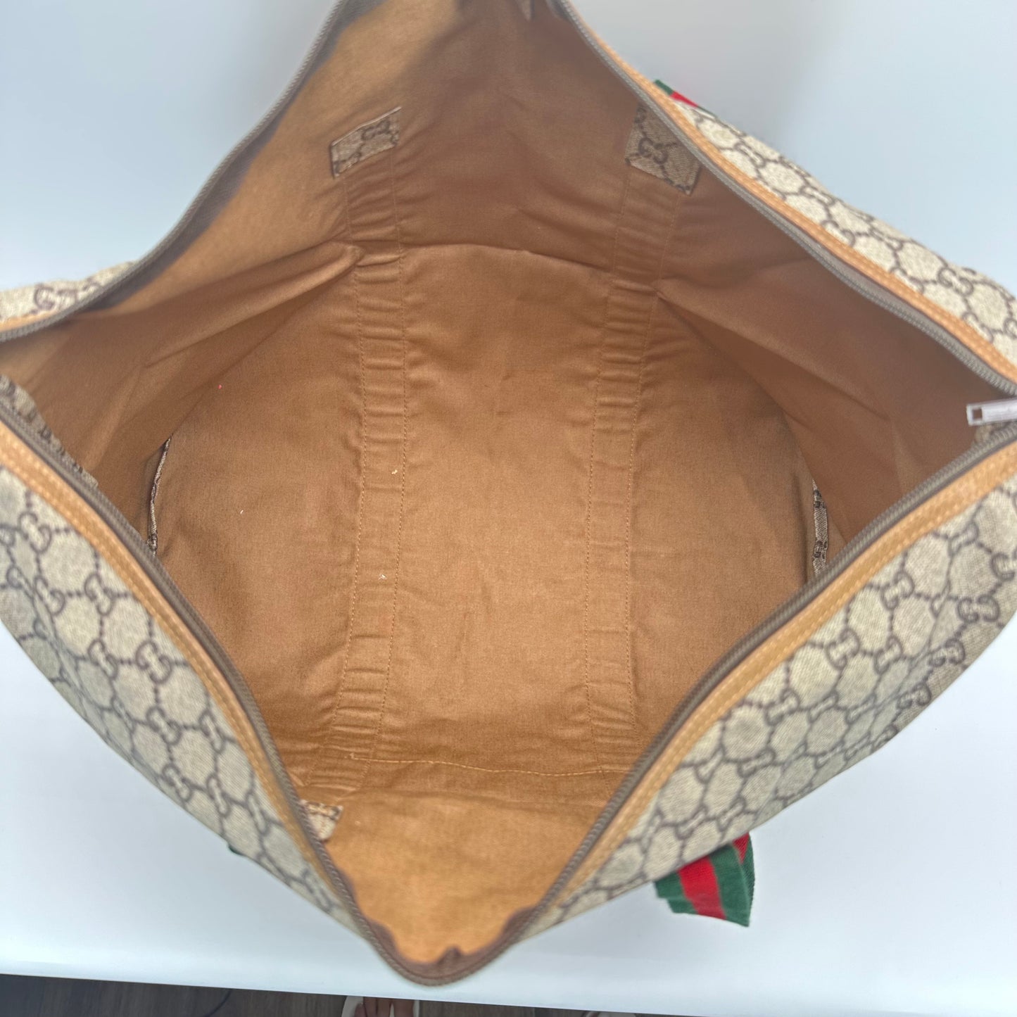 Authentic GUCCI GG Plus Jumbo Weekend Tote