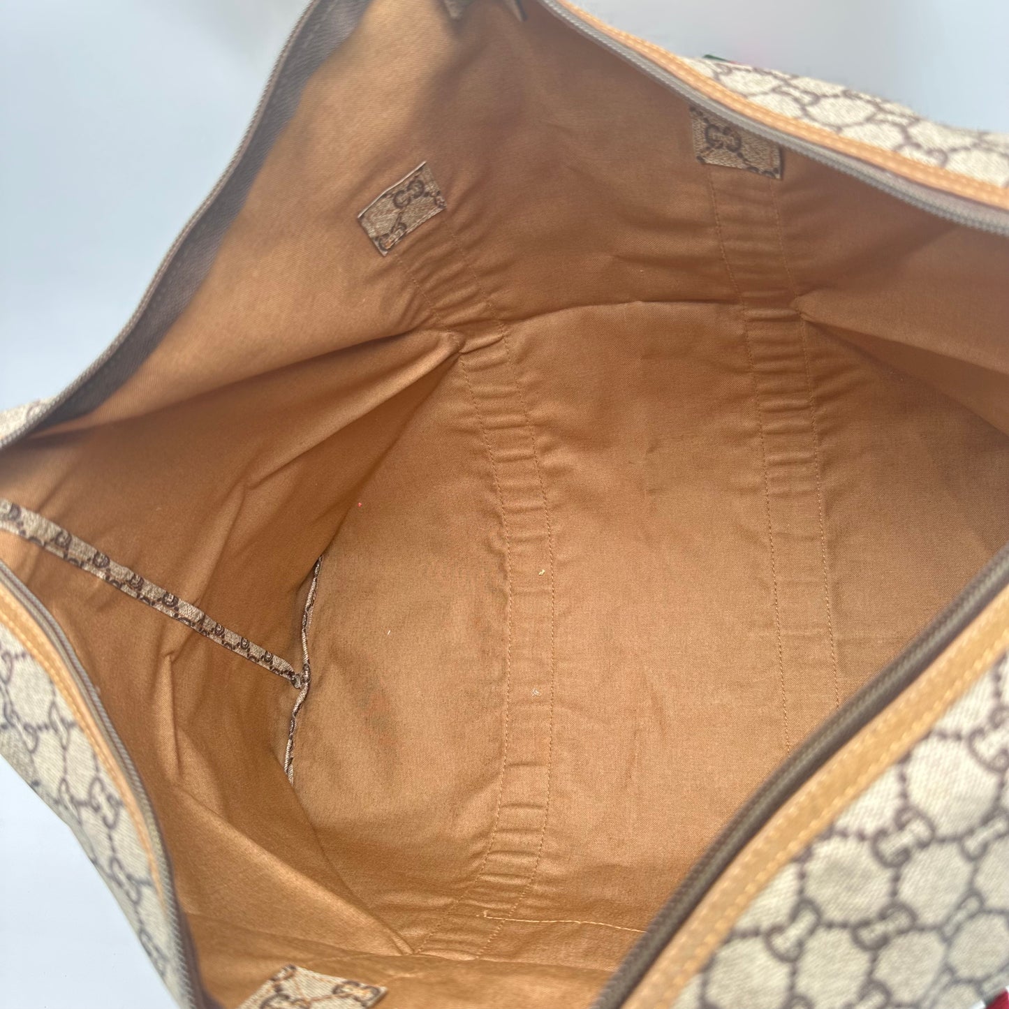 Authentic GUCCI GG Plus Jumbo Weekend Tote