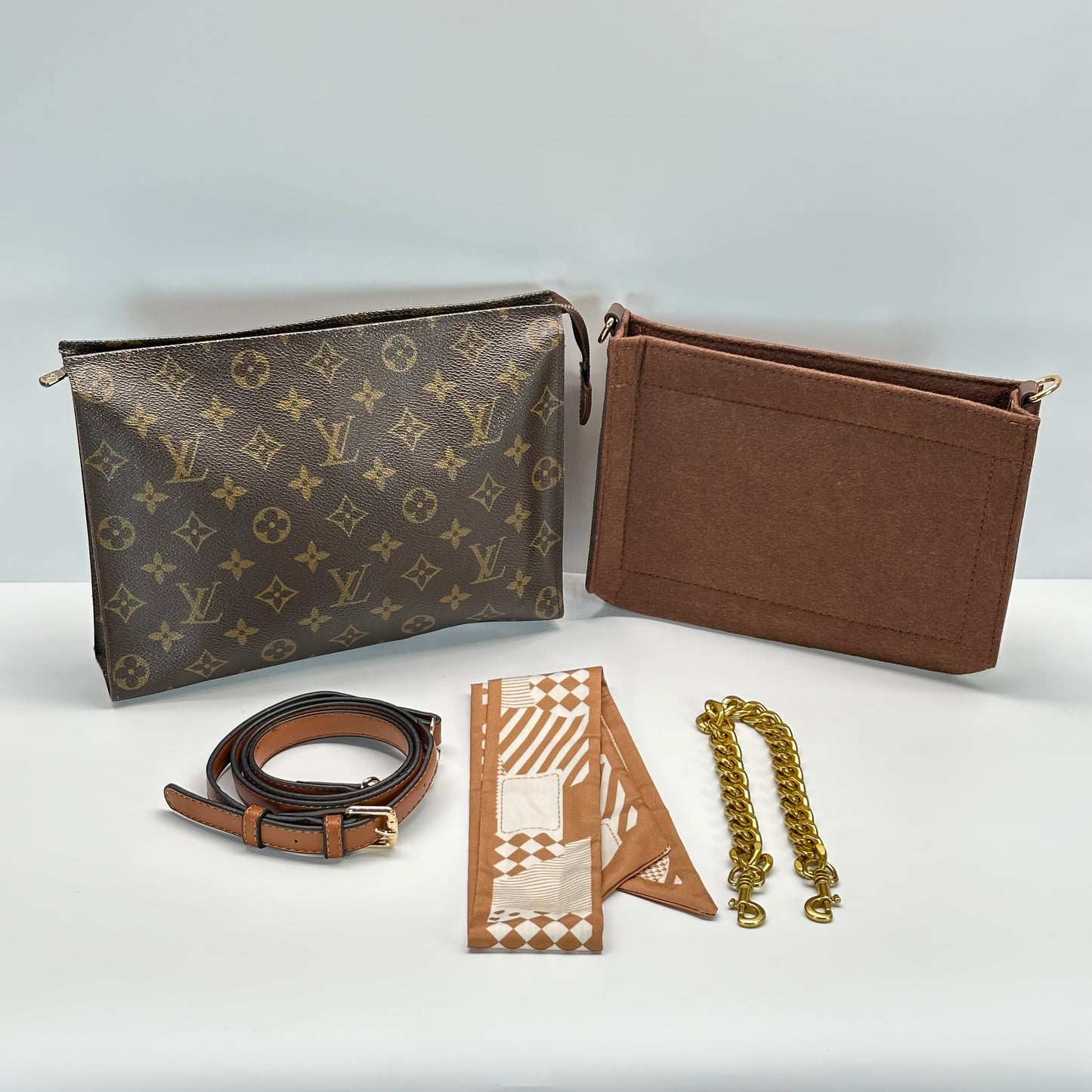 Authentic Louis Vuitton 1986 Monogram Toiletry 26 Crossbody