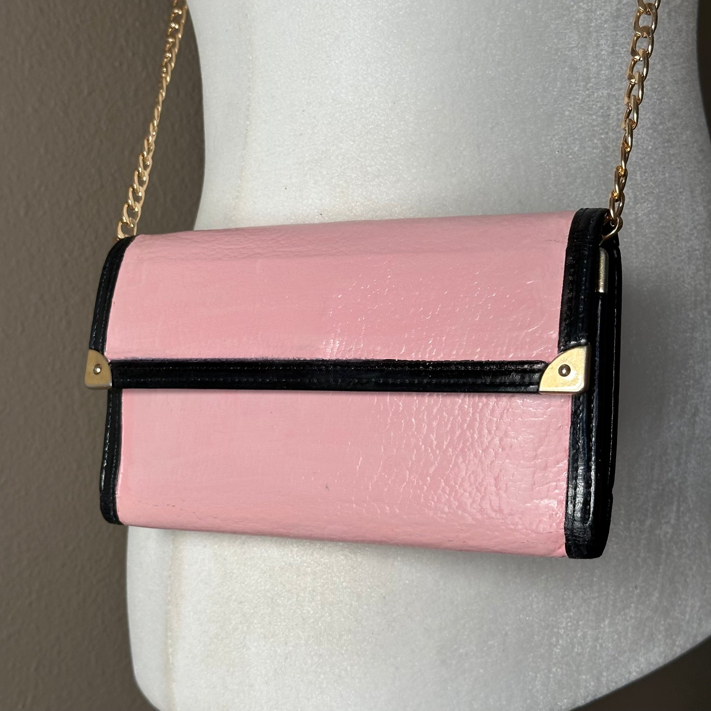 Authentic Louis Vuitton 2005 Pink Suhali Trifold Wallet Crossbody