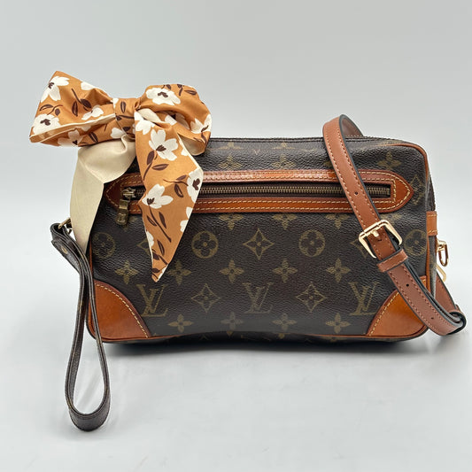 1986 Monogram Marly Dragonne Clutch Crossbody